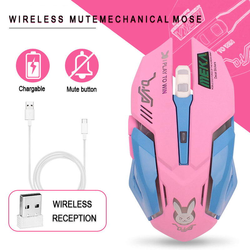 

New 2.4G gaming mouse wireless Rechargeable For Desktop computer laptop gamer mouses
