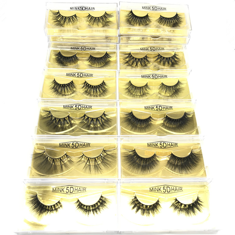 

NEW 20mm 22mm 5D Mink Eyelash 16 Styles 3D False Eyelashes Natural Long 3D Mink Eyelashes Makeup Soft Eyelash Extension
