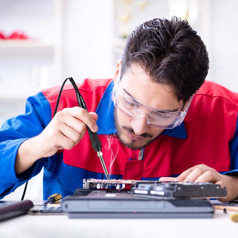 

80W Electric soldering iron temperature adjustable 220V 110V Welding Solder iron rework station soldering accessories