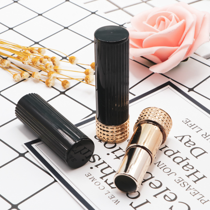 

10/30pcs 12.1mm Black Cosmetic Lip Rouge Containers Makeup Gold Empty Lipstick Lip Tube Tools Concealer Bottles Accessories