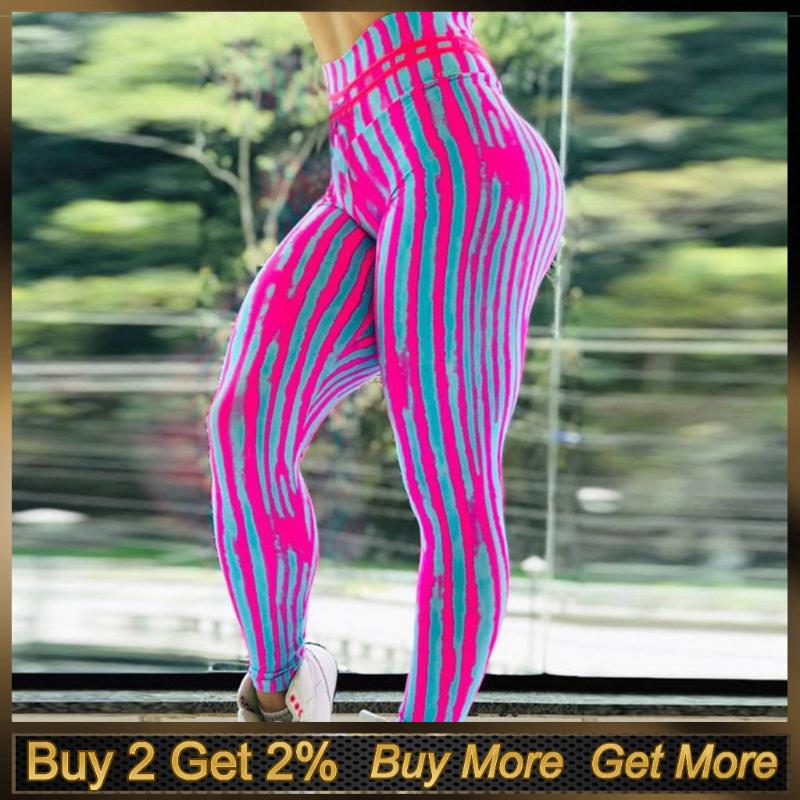 

Women Seamless Gym Leggings Printed High-waist Running Fitness Yoga Pants Hip Stretch Underpants Leggings Sport Women Fitness, Purple