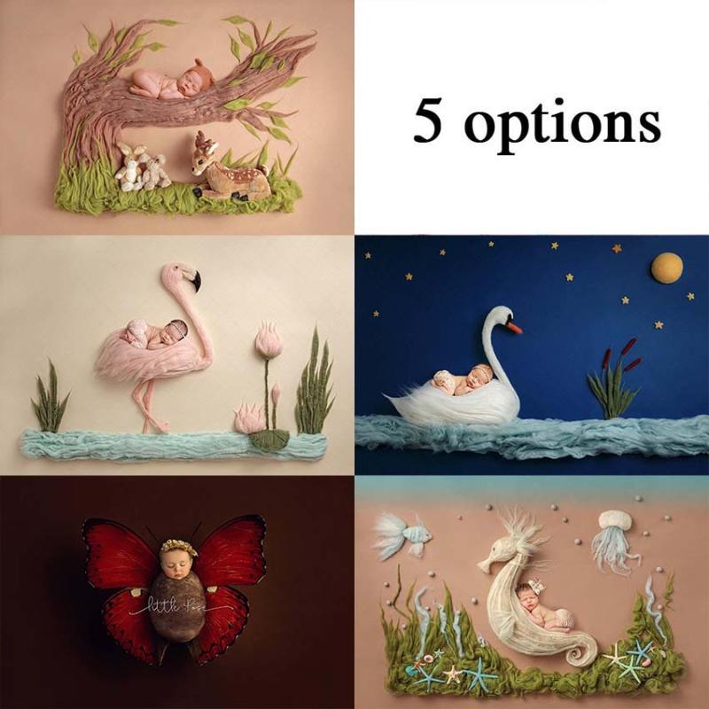 

Photo Backdrop Newborn Baby Floral Photography Backdrops Floral Photographic Studio Photo Background Birthday Decorations Prop