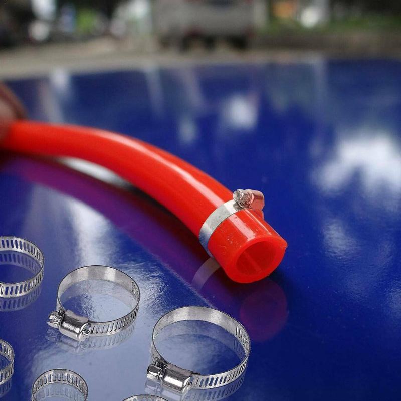 

Stainless Steel Single Ear Hose Clamp, 80Pcs 6-23.6mm Cinch Pinch Crimp Hose Assortment Fit Ear Rings Kit Clamp Stepless Cr Z3B2