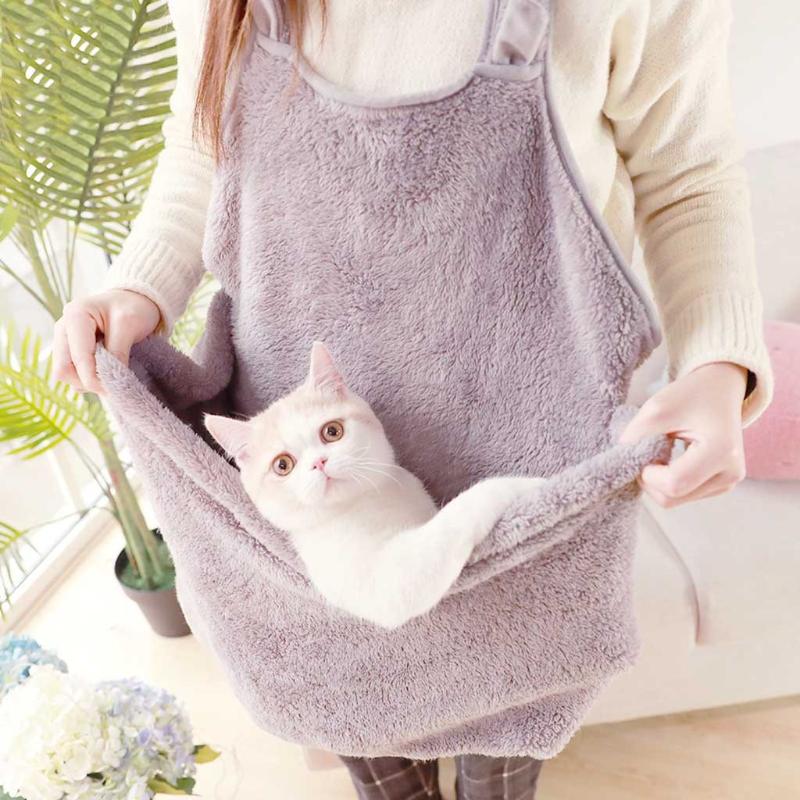 

Pet dog carrying backpack travel Shoulder Bags plush carrier Front Chest Holder for puppy Chihuahua Pet Dogs Cat accessories