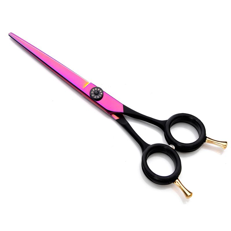 

Dog Grooming Professional 6.5 inch Pets Groomer Hair Scissors Grooming Scissors Cutting Barber Shear with bag