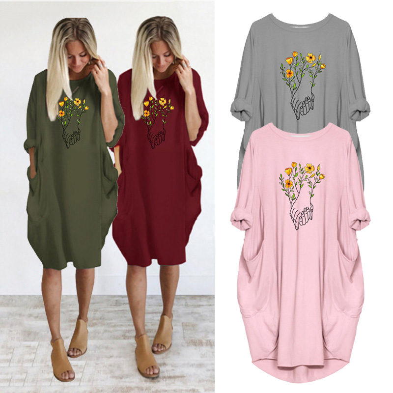 Desconto Vestidos Midi De Inverno Mais Tamanho | 2020 Vestidos Midi De Inverno Mais Tamanho ŕ venda a pt.dhgate.com