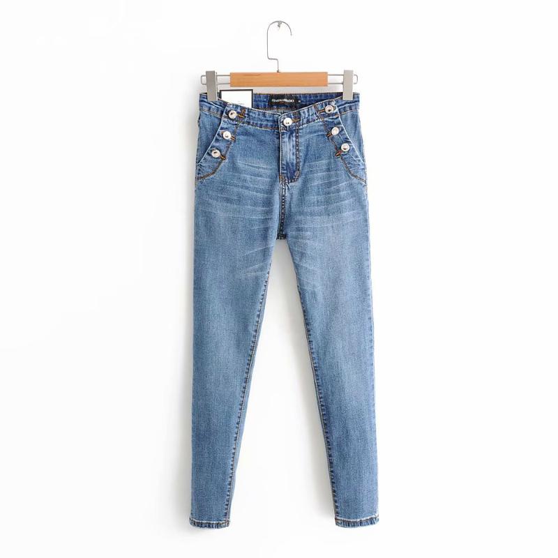 

Hot sale stretch straight leg jeans womens high street high waist plus size woman pants denim jean slim femme, Leopard