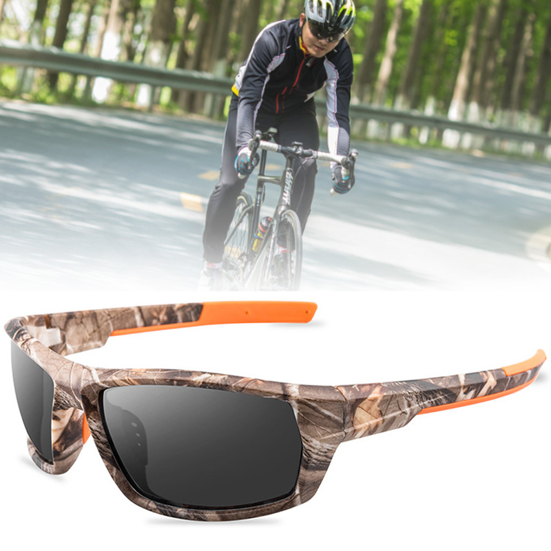 

Polarized Sunglasses Driving Square Frame Sun Glasses Men Designer Fashion Male Fishing Eyewear UV400 Camouflage Eyeglasses