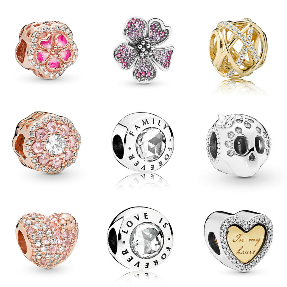 

NEW 100% 925 Sterling Silver bead 788079CZ 798073NCCMX 750827CZ 787851NPM 791884CZ 797866CZ 787894NPOMX 791813CZ 767606CZ