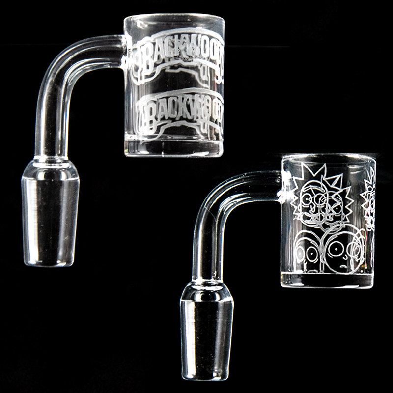 

Clear Quartz Color Banger Cartoon Pyrex Quartz Oil Banger Newest Banger Quartz Pipes Smoking Accessories For Glass Bong TC01-06
