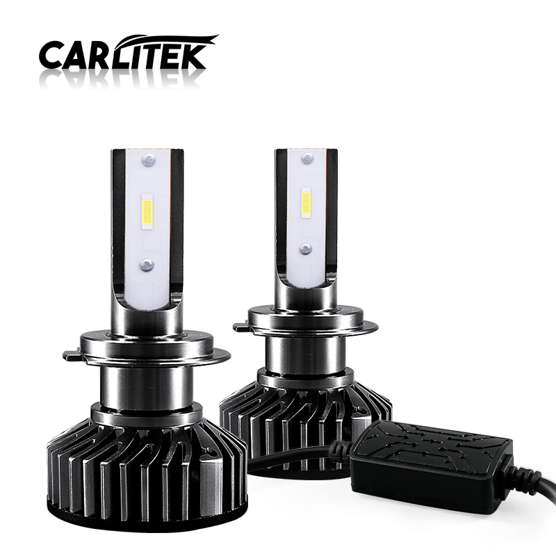 

CARLitek CSP Chips Led Turbo 12V Car Auto Headlight Bulb Lamp H11 Led 4 3 H7 H8 Fog Head Light 6500K H7 H4
