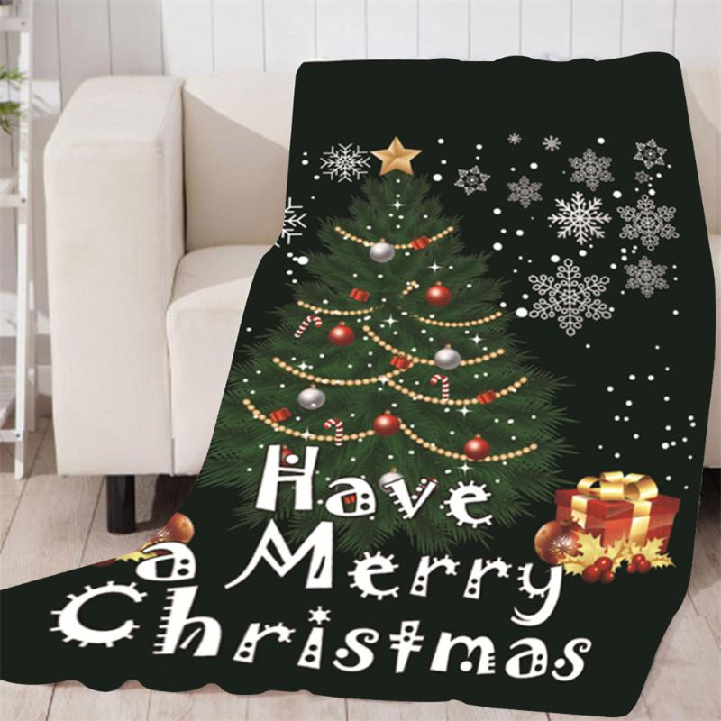 

High Christmas Themed Flannel Blanket Funny Design Throws Festive Gift 150x80cm/150x150cm LG66