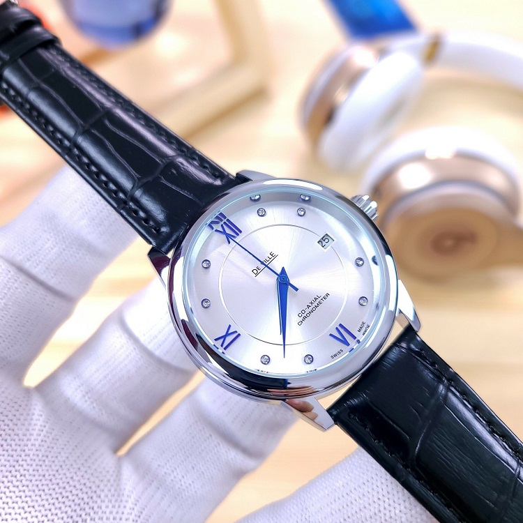 

2021 high quality Luxury Watches Three needle series automatic Mechanical watch Fashion Wristwatches Top brand new leather strap montre de