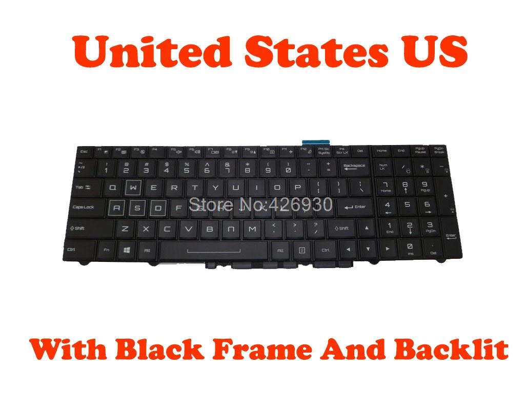 

GR US Backlit Keyboard For CLEVO P750ZM V149550AK1 6-80-P7500-070-3 Germany V149550AS1 6-80-P7500-013-3 English P751DM P870DM