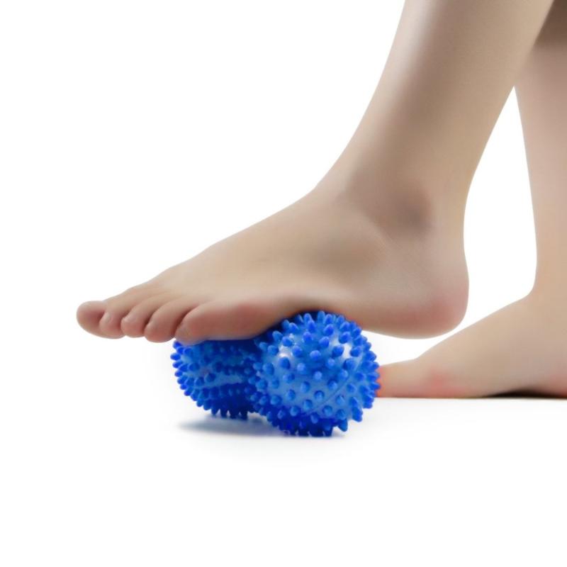 

Practical Design Spiky Peanut Shape Massage Ball Body Pain Relief Stress Peanut Ball Therapy Health Care Supplies