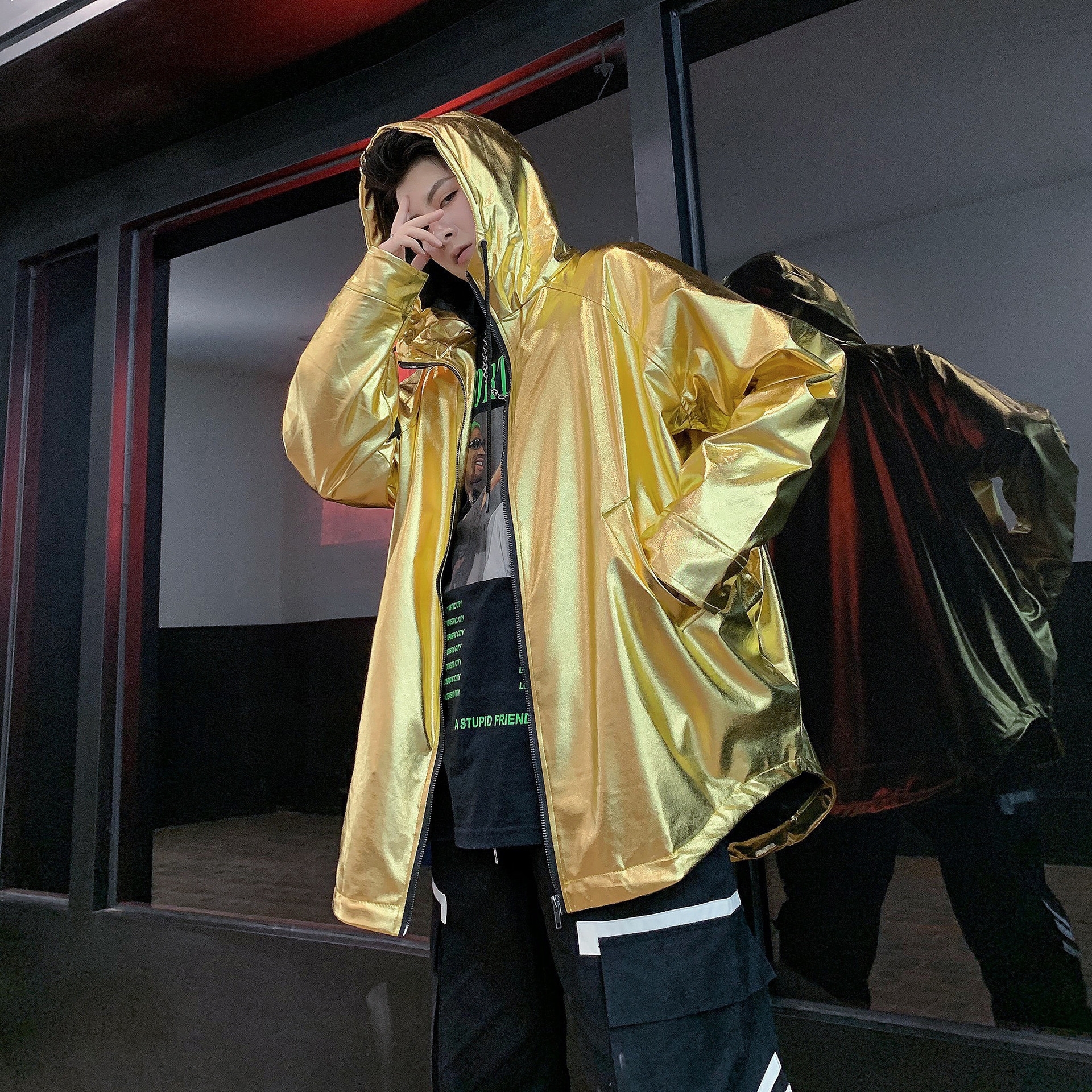 cheap silver jacket