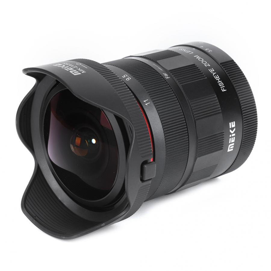 

Meike 6-11mm F3.5 APS-C/Full Frame Manual Ultra Wide Zoom Fisheye Lens for Canon EF Mount /for Nikon F Mount SLR Camera