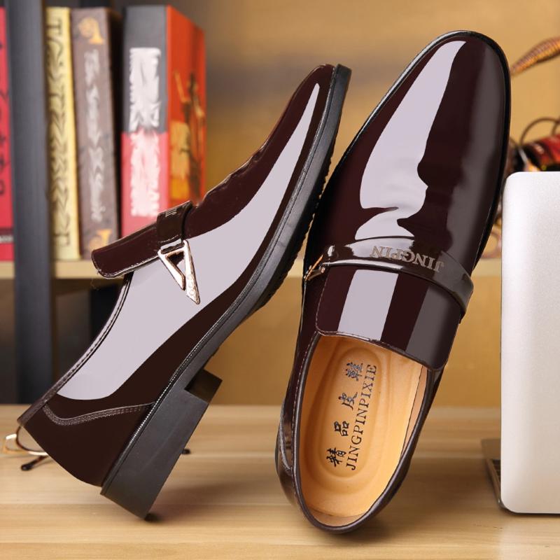 

2020 New Fashion Men Shoes Quality Leather Comfortable Loafer Male Moccasins Breathable Waterproof Flats Bussiness Slip On Shoes, Bw