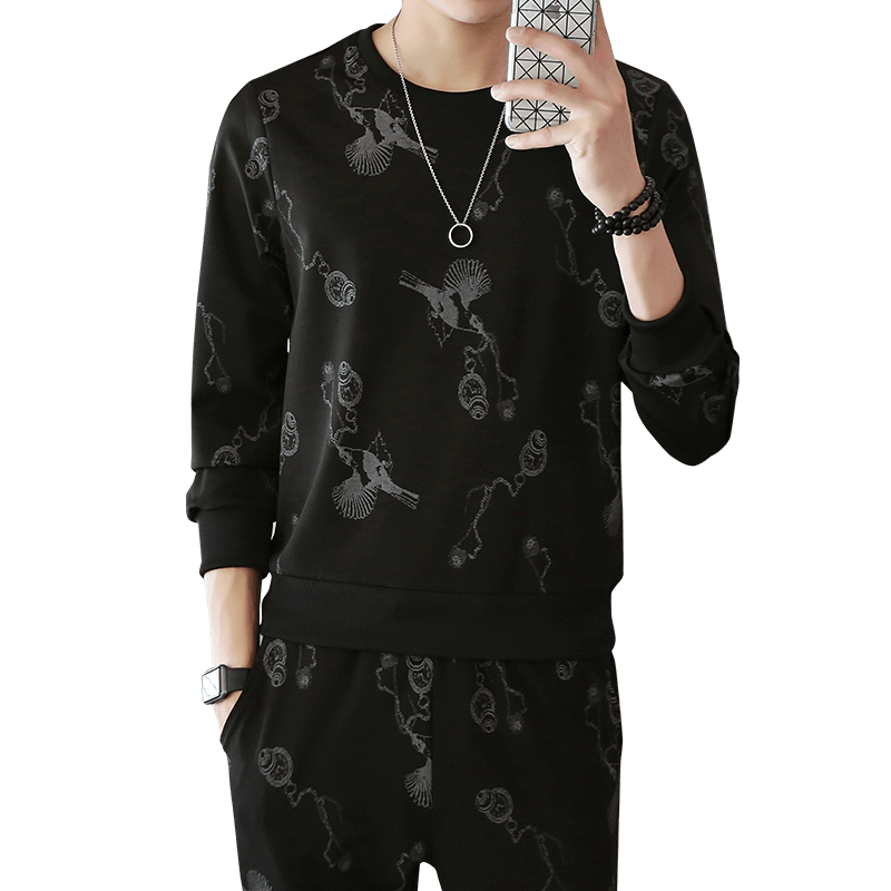 

2020 New Arrival High Quality Joggers Plus Size Compression Sets High Elastic Men Black Tshirt Causal Fitness Tracksuits Suits, Hei