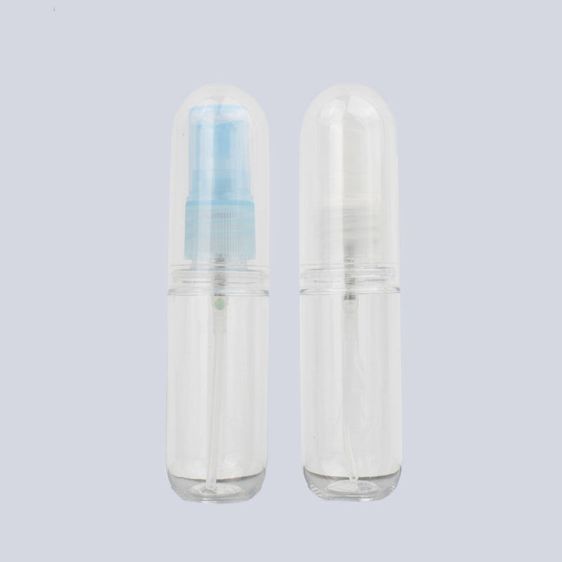 

10 PiecesTravel Spray Sub-Bottle PET Cosmetic 30Ml Spray Bottle Alcohol Bottle (Blue Bottle