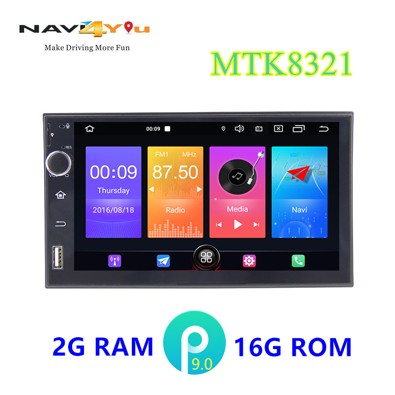 

Navi4you 7" 2 Din HD Autoradio Multimedia Player 1024*600 Touch Screen Auto audio Car Stereo MP5 WiFi Bluetooth DAB Camera 2+16G