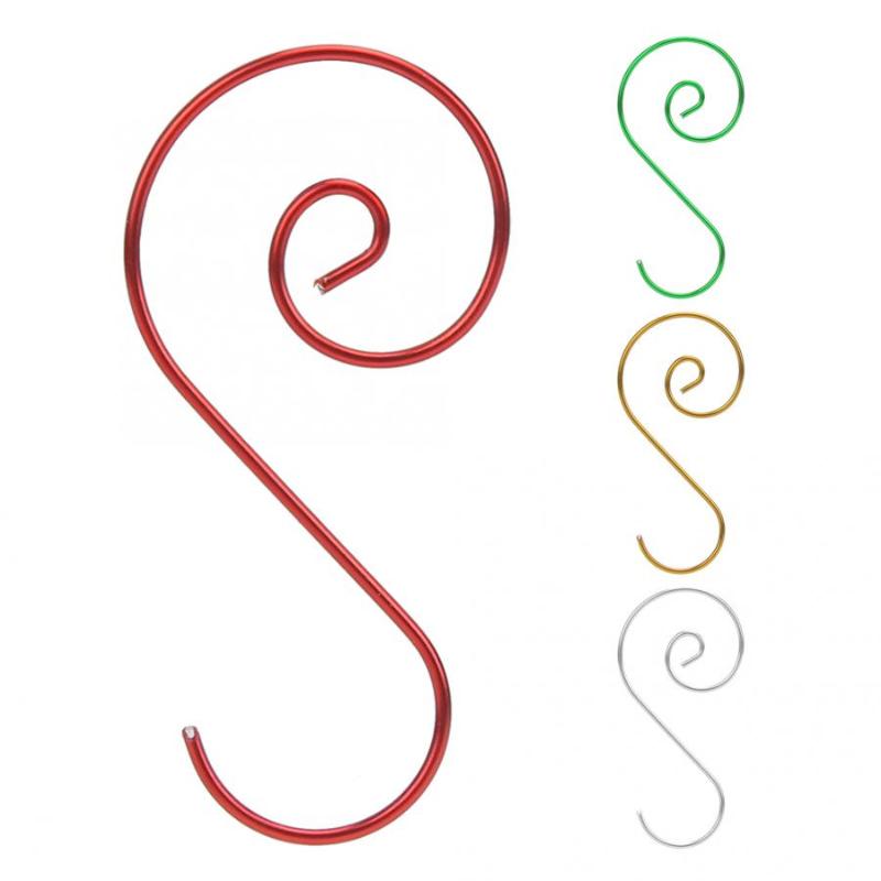 

60pcs Mini Multi-purpose Metal S Shape Hooks Christmas Tree Holder Decoration Home Kitchen Storage Hook