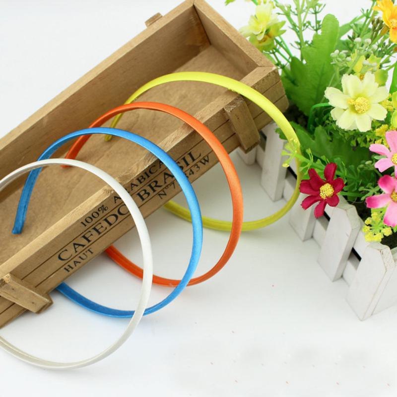 

40PCS Hair With Solid Color Simple Headband Versatile Hair Accessories