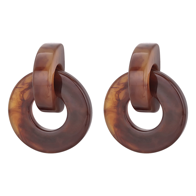 

Trendy Earrings Acetate Board Acrylic Elegant Wood Grain Design for Female Jewelry Accessories oorbellen pendientes d'oreille
