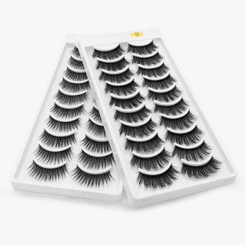 

SEXYSHEEP Thick fake mink eyelashes 100% hand made safe eyelashes extendable advanced eyelash makeup tool
