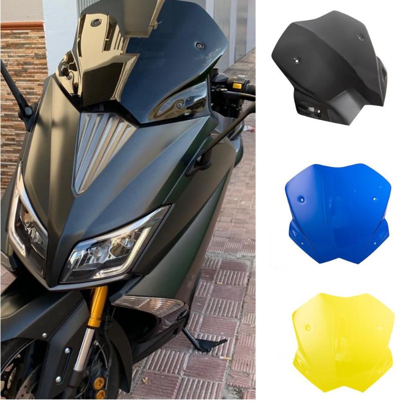 

Motorcycle Accessories Windshield WindScreen Visor Viser Wind Deflectors Double Bubble For TMAX 530 T-MAX 530 2014-2020