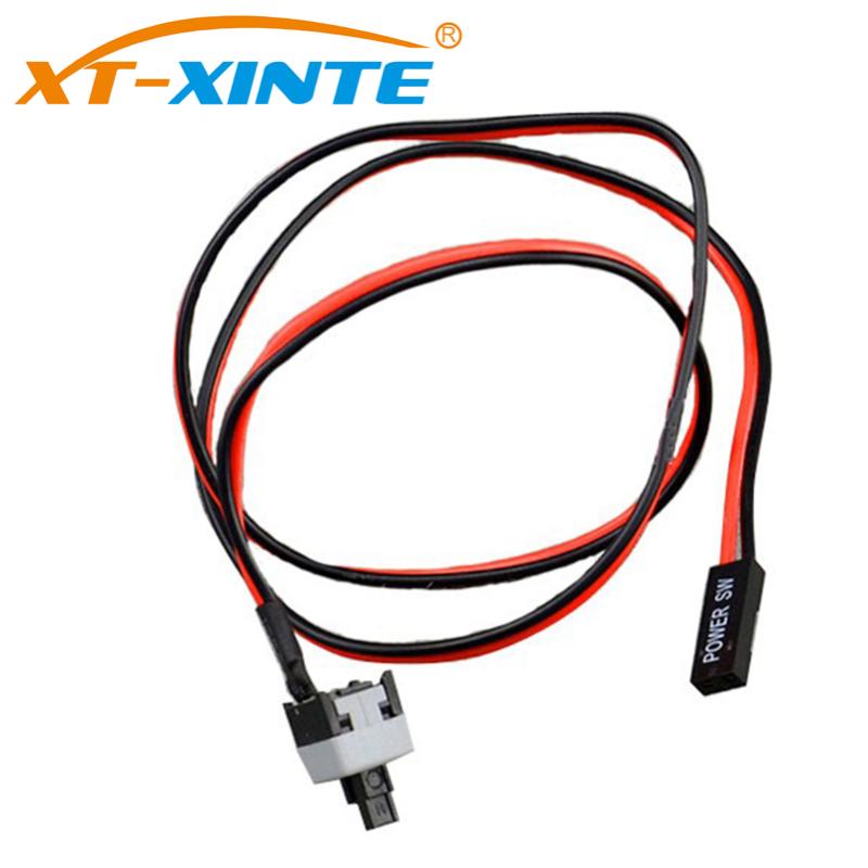 

10pcs ATX PC Computer Motherboard Power Cable Switch On/Off/Reset Button Computer Replacement Cables