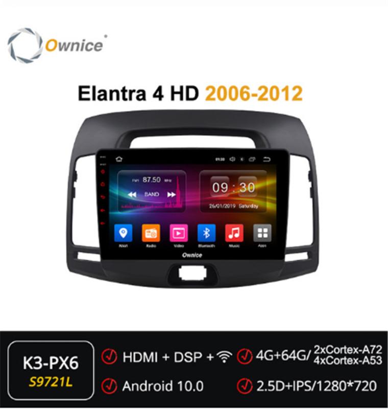 

Ownice 8 Core Android 10.0 360 Panorama Optical Car DVD player PC forHyundai Elantra 4 HD 2006 - 2012 GPS Navi Radio 4G LTE DSP