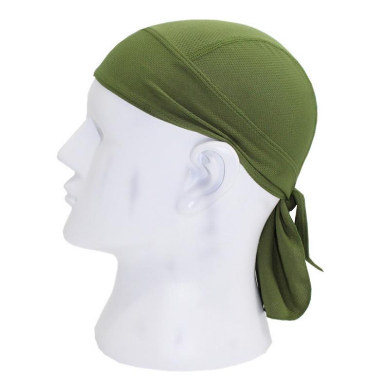 

Sports Quick-Dry Sweatband Headwear Cap UV Protection Wicking Breathable Beanie Bandana Hat Helmet Liner for Cycling Running, Rose red