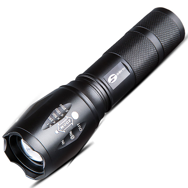 

Rechargeable LED With T6 lamp Adjustable Focus Zoom light Torch Lantern USB
