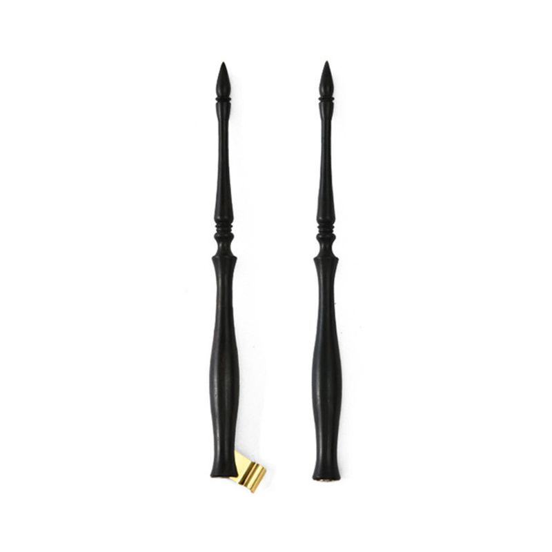 

Retro English Oblique Calligraphy Dip Pen Nib Holder Handmade Antique Fountain, Red