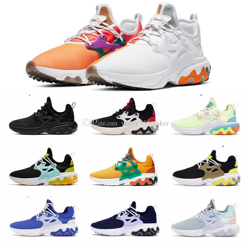 

Hot react presto BEAMS men women running shoes DHARMA triple black Breakfast Teal Tint mens trainer outdoor sports sneakers, 11 rabid panda