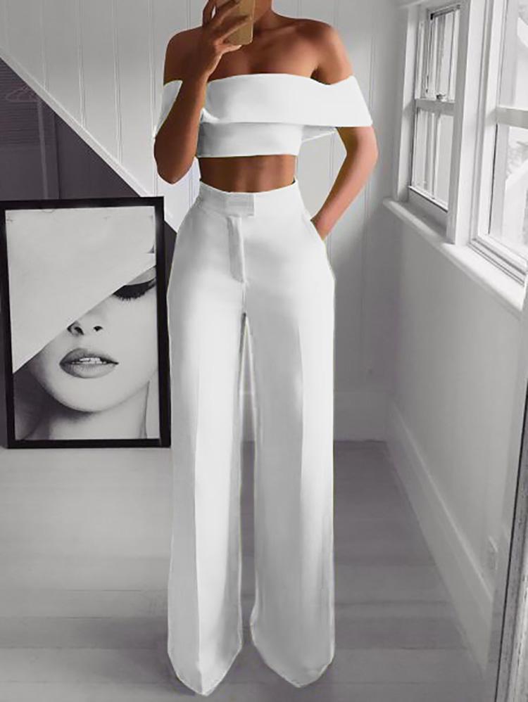 off white pants outfit