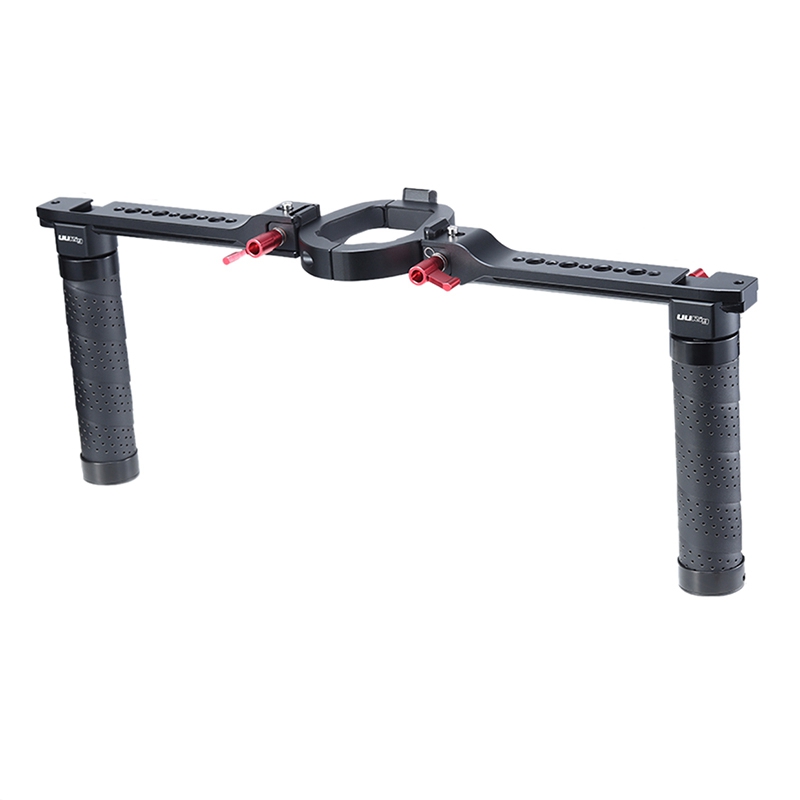 

Dual Handle Grip Camera Gimbal Stabilizer for DJI RONIN SC/S Adjustable Cold Shoe Microphone/Monitor Extension Position