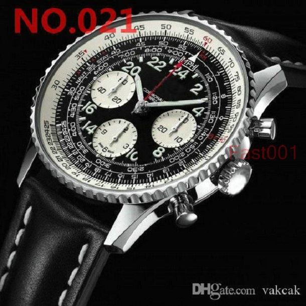 

Black Leather Top Fashion Mechanical Designer Mens Stainless Steel Automatic Movement Watch Business Sports men's Self-wind Watches