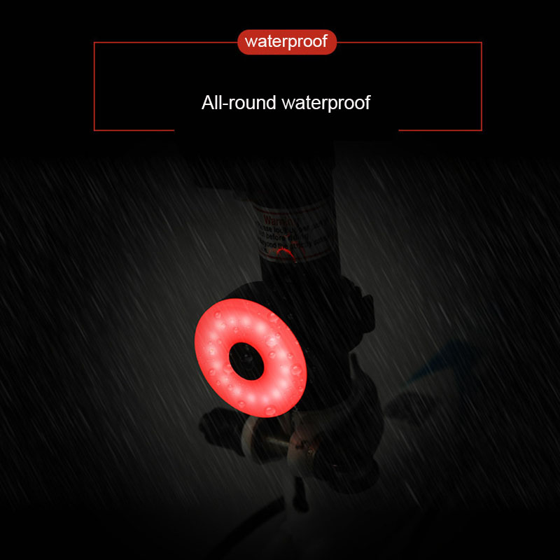 

Mini Bicycle Tail Light Bike Rear Light Taillight USB Rechargeable Waterproof LED Safety Warning Lights Cycling acce