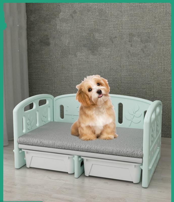 

Cute Dog Beds For Bed Pet Sofa Bed Princess Dog Small Large Dogs Doghouse Four Seasons Universal Wind And Moisture, Silk mat for free