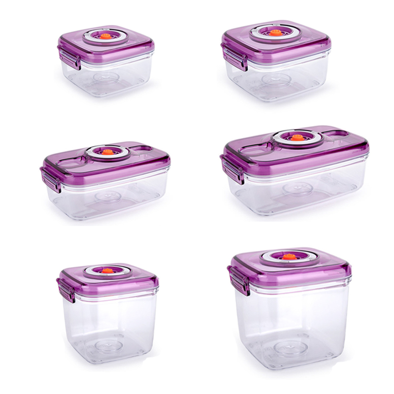 

YTK Vacuum Containers Fresh Can Damp Proof Pot Container Seal Pot Vacuum Sealer Pots For Seal Foods