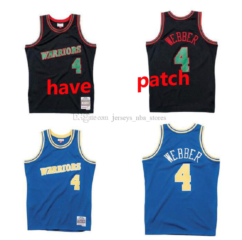 

Men basketball Golden State Warriors 4 Chris Webber Mitchell & Ness 1993-94 Hardwoods Classics Authentic Jersey 01 01, Color1