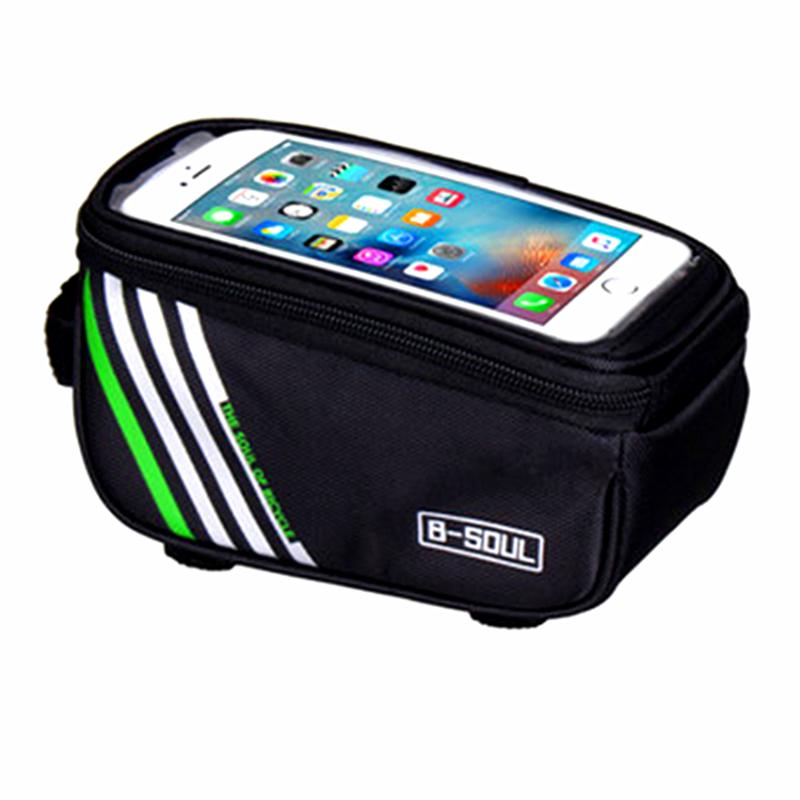 

2020 Waterproof Bicycle Bag Touch Screen Cell Phone Pocket Cycling Bike Front Frame Bag MTB Bike Accessorie Top Tube