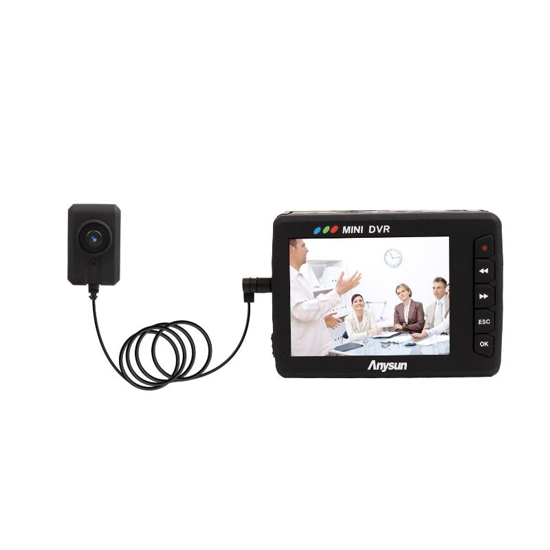 

Mini DVR Camera 2.5" LCD Portable Mini Video Recording System Button Video Recorder Updage update KS- 750A with Remote Control