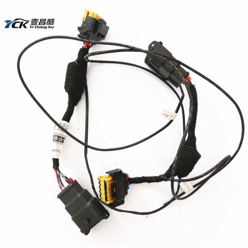 

YCK Car Headlight Modification upgrade Transfer Wire Harness Headlamp Modify For 2020-2020 508 From Halogen to LED