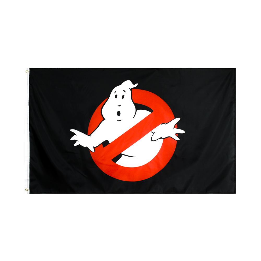 

90x150cm Hunters Ghost busters Flag 100D Polyester Printing America USA Flying Hanging 5x3 Flag Banner