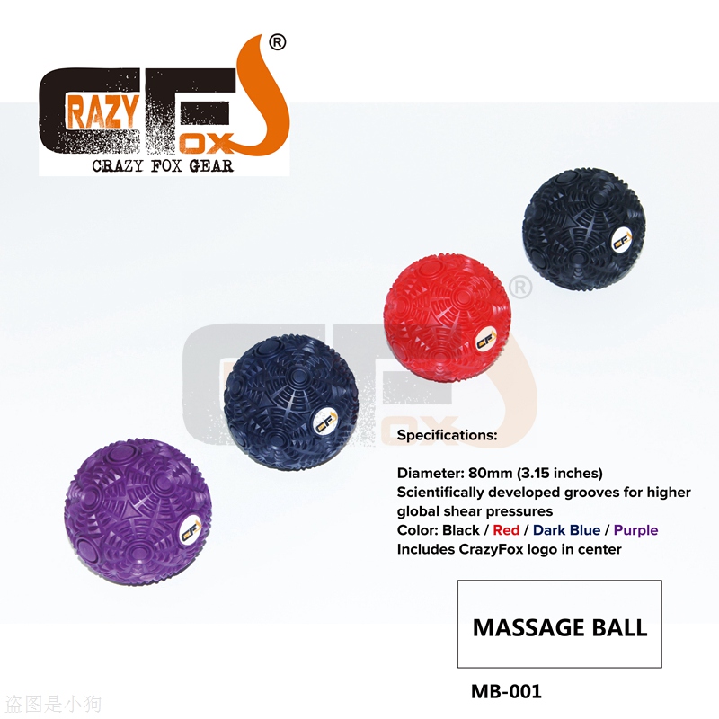 

Crazy Foxs Massage Ball /Yoga Massage Ball Best Trigger Point Ball/Myofascial Release