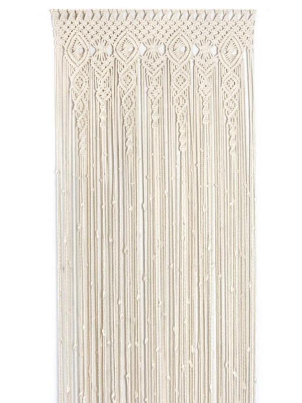 

Wall Hanging Curtain Boho Door Window Curtain Bohemian Woven Tapestry Wall Decor Home Ornament For Room Wedding Decoration, 90180cm