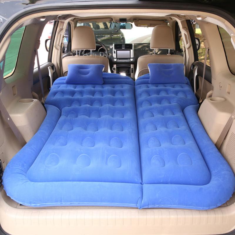 

Car Inflatable Bed Air Mattress Universal SUV Car Travel Sleeping Pad Outdoor Camping Mat child rear exhaust pad rear seat